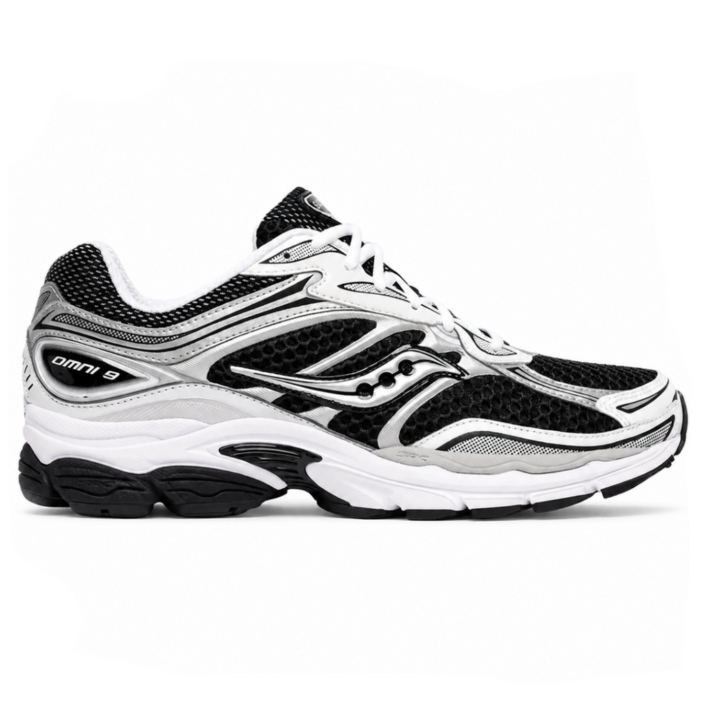 2026 New Arrival Saucony ProGrid Omni 9 'Black White'