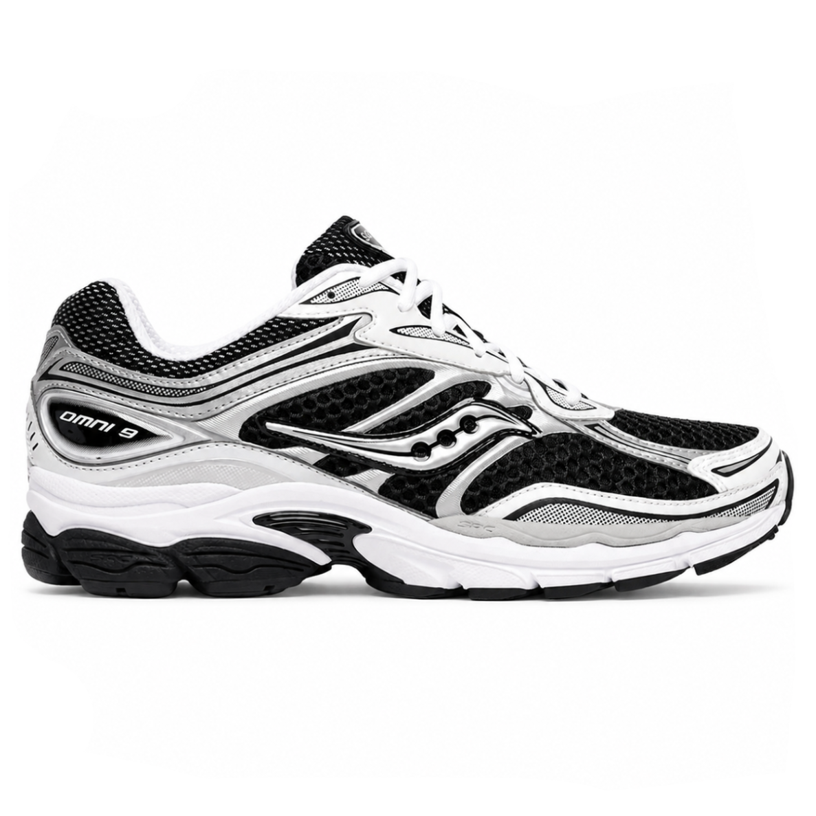 2026 New Arrival Saucony ProGrid Omni 9 'Black White'