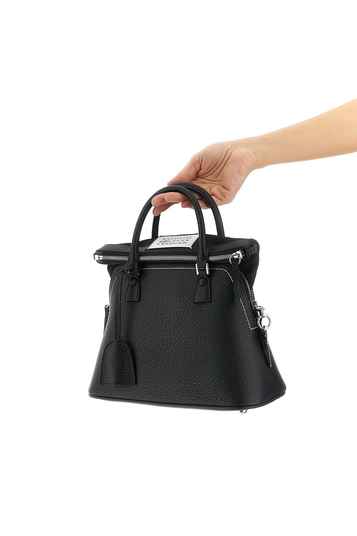 2026 New Arrival 5ac mini leather and canvas handbag