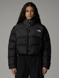 2026 New Arrival Piumino Corto Squadrato Saikuru Cropped Nero