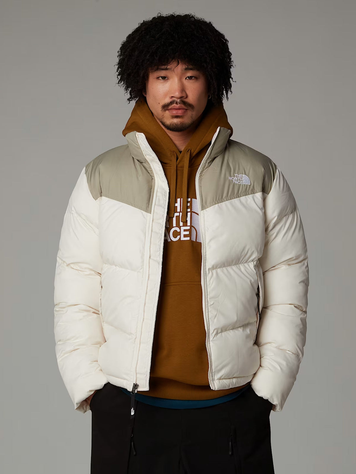 2026 New Arrival Piumino Squadrato Saikuru da Uomo Bianco