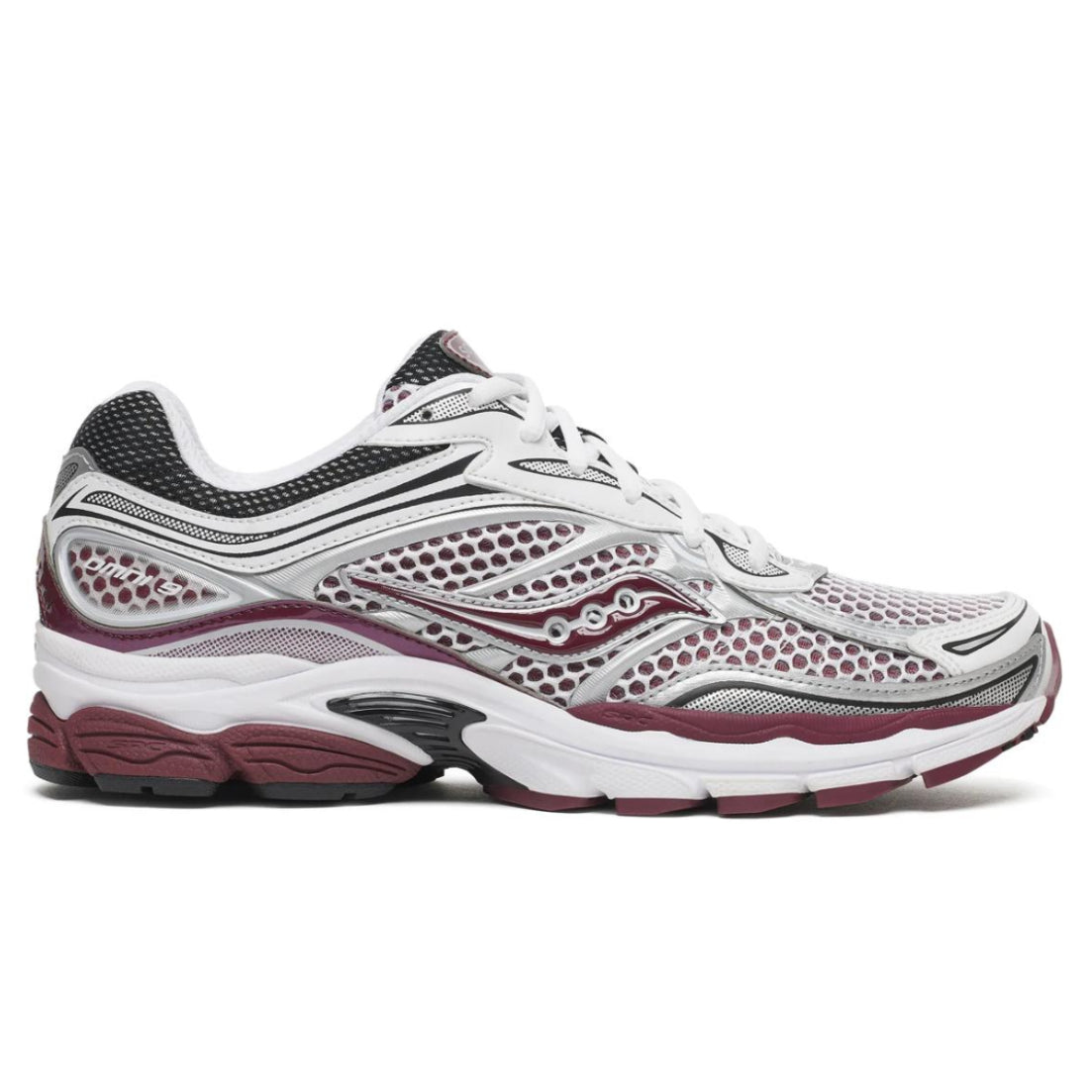 2026 New Arrival Saucony ProGrid Omni 9 'White Maroon'
