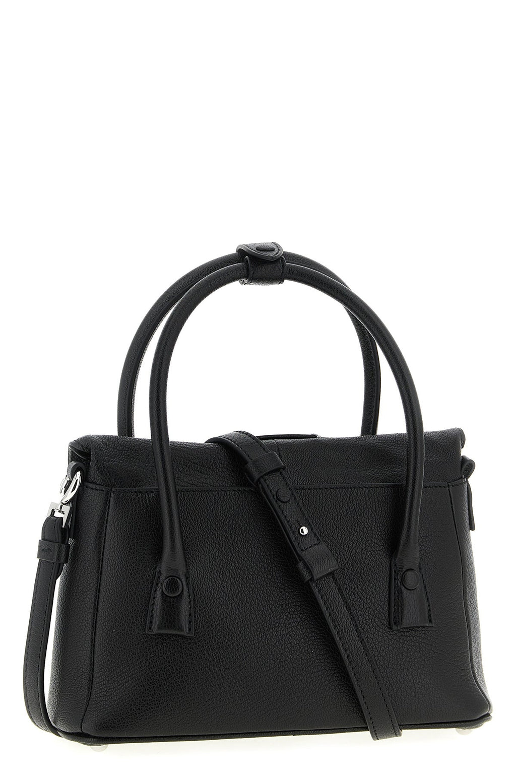 2026 New Arrival small hammered leather 5ac east west handbag