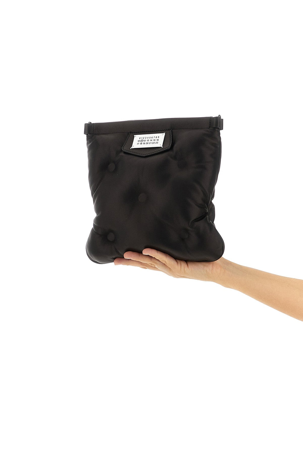 2026 New Arrival glam slam flat pocket matelassé-effect padded and quilted nappa leather crossb
