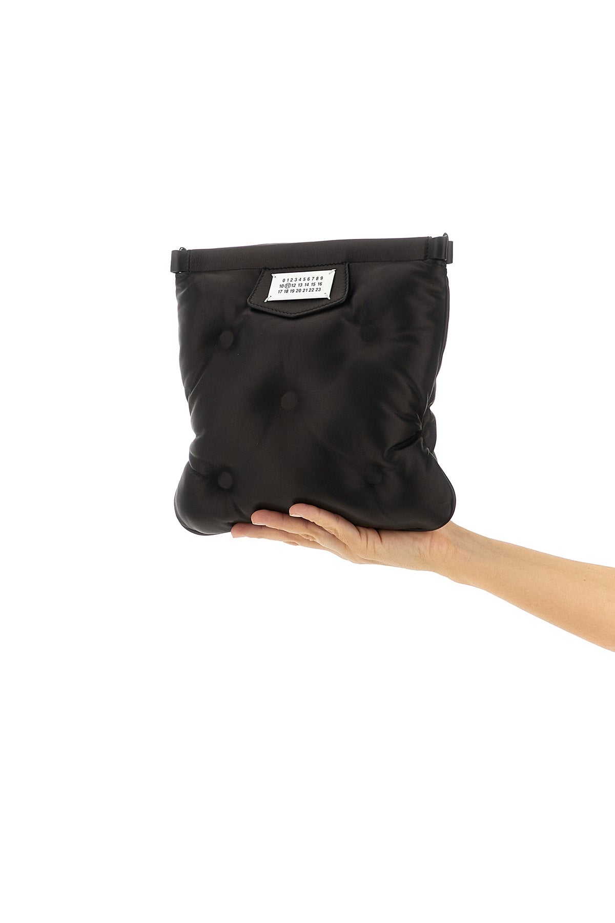 2026 New Arrival glam slam flat pocket matelassé-effect padded and quilted nappa leather crossb