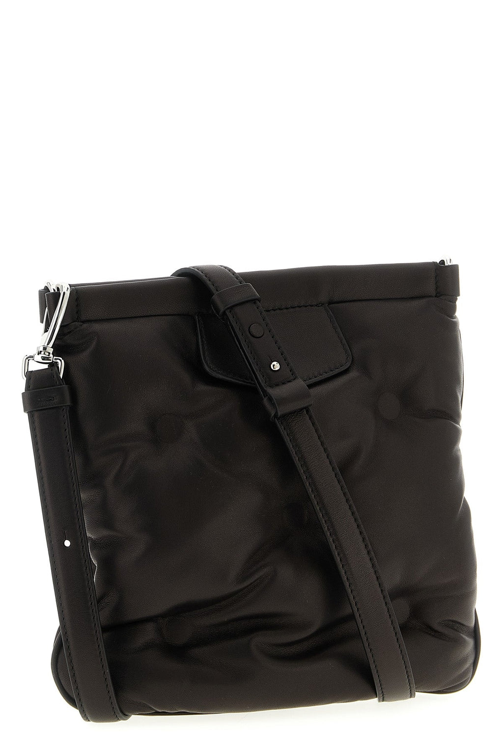 2026 New Arrival glam slam flat pocket matelassé-effect padded and quilted nappa leather crossb