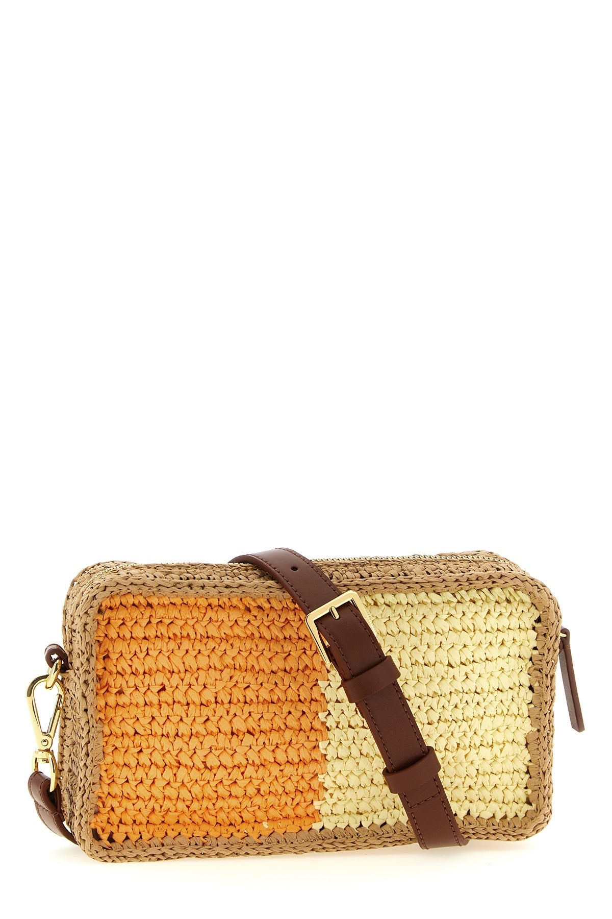 2026 New Arrival hand-woven raffia paper seaside shoulder strap