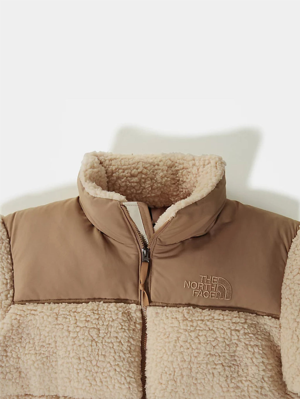 2026 New Arrival Piumino in Tessuto Sherpa Beige