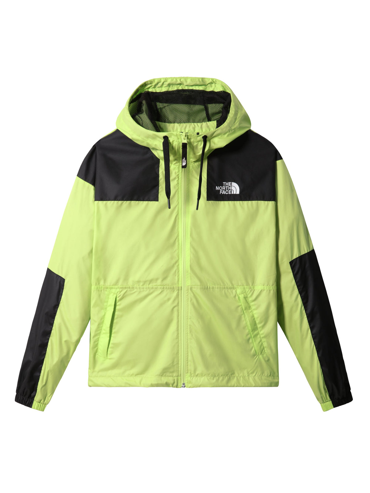 2026 New Arrival Giacca Sheru Color Block con Cappuccio Verde