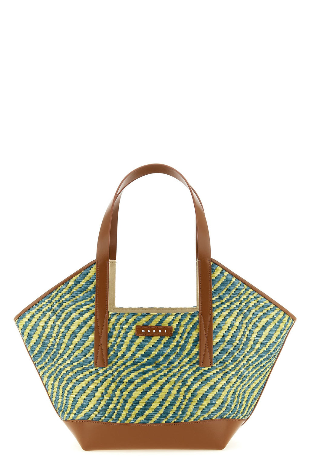2026 New Arrival waves trapezoidal raffia-effect fabric