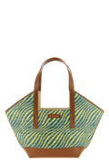 2026 New Arrival waves trapezoidal raffia-effect fabric