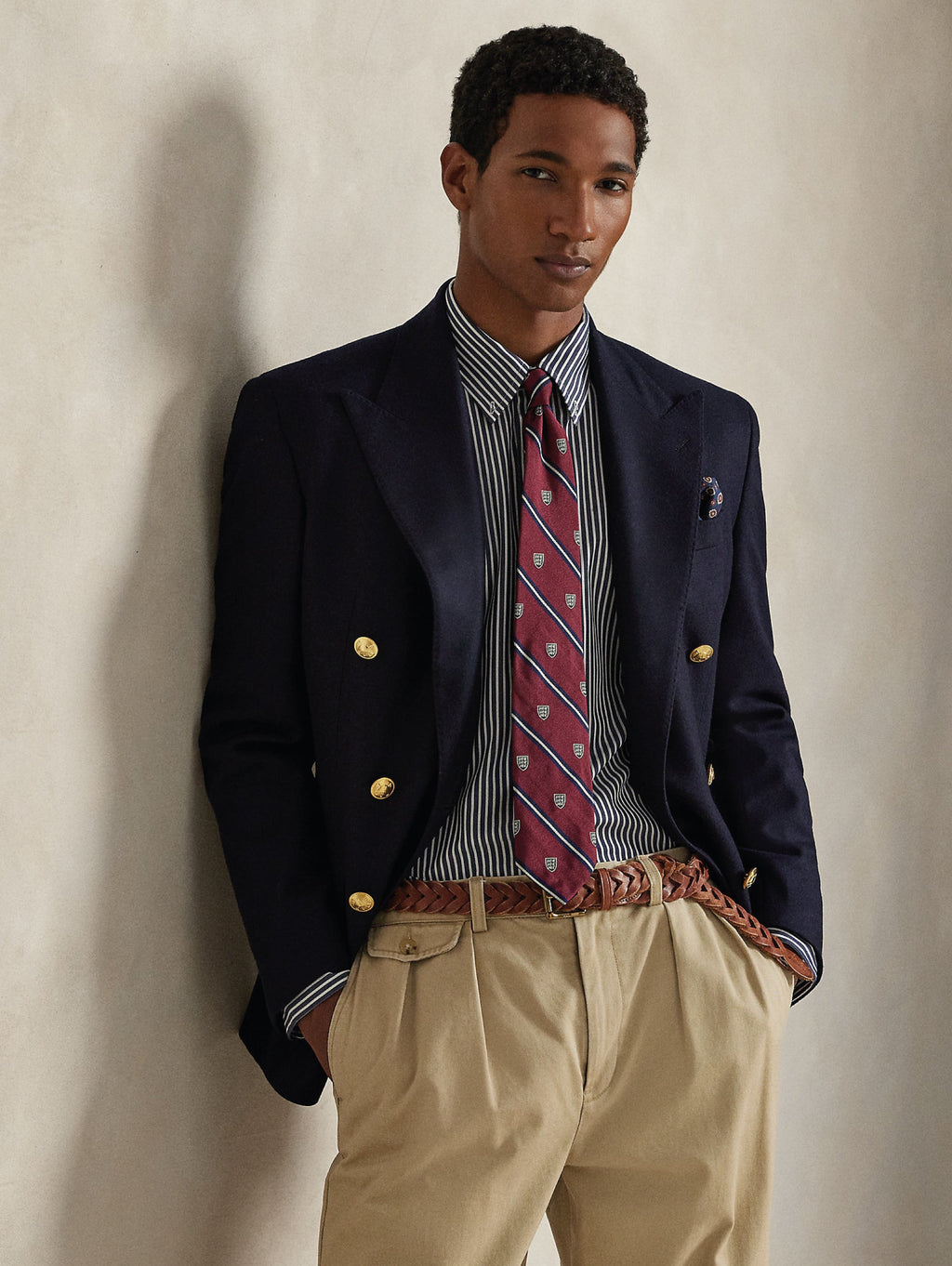 2026 New Arrival Camicia in Popeline Stretch a Righe Blu/Bianco