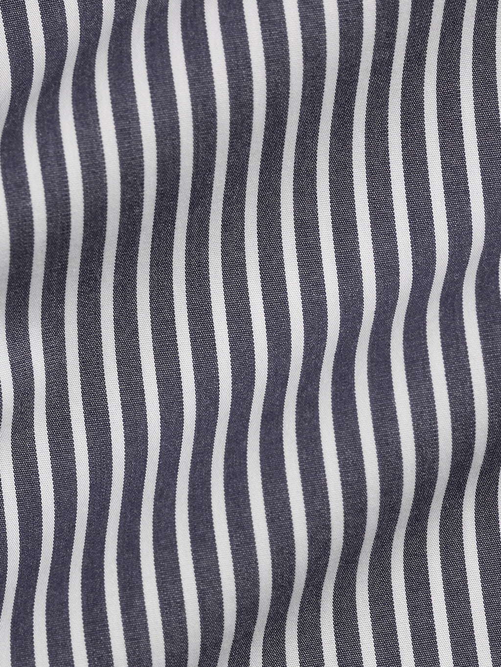 2026 New Arrival Camicia in Popeline Stretch a Righe Blu/Bianco