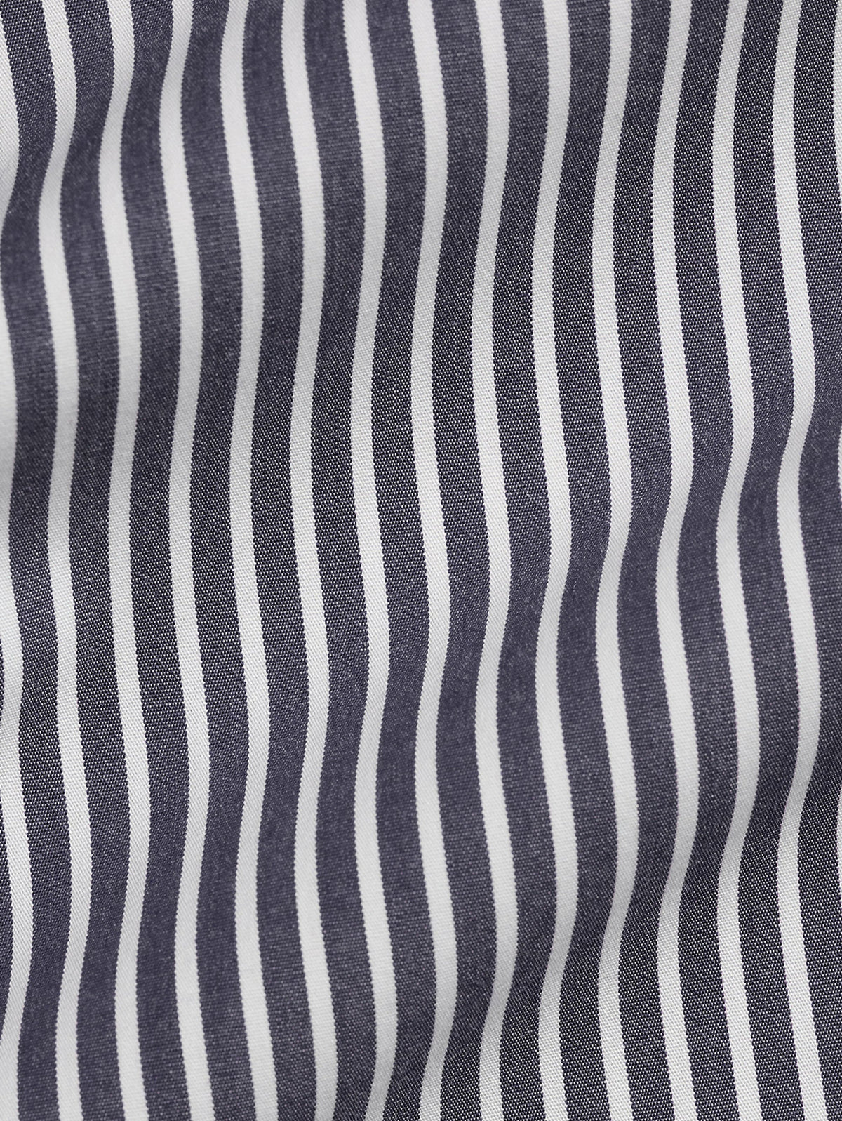 2026 New Arrival Camicia in Popeline Stretch a Righe Blu/Bianco