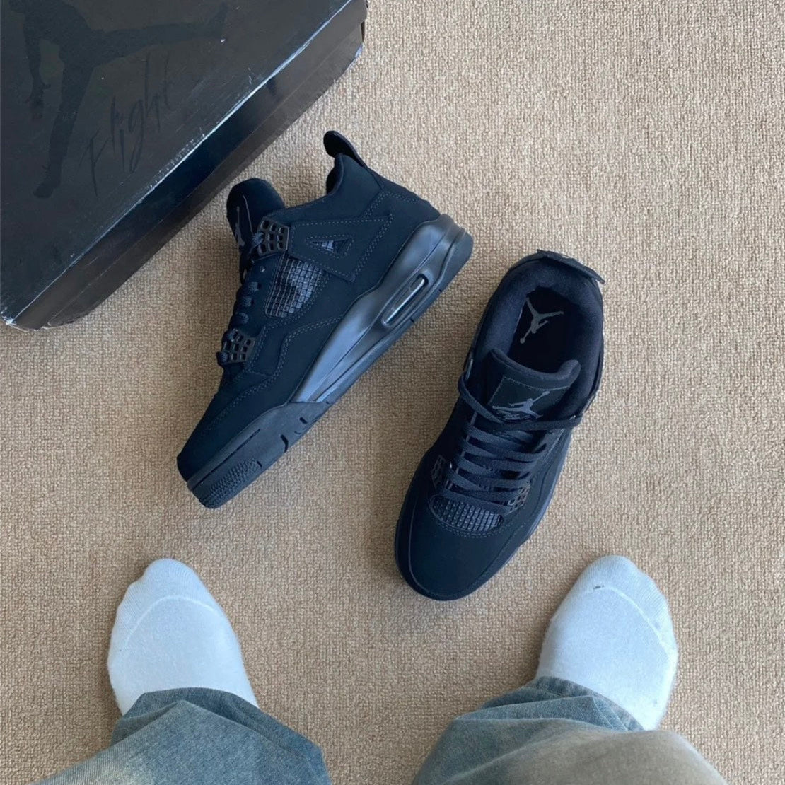 2026 New Arrival Jordan 4 Retro 'Black Cat' (2026)