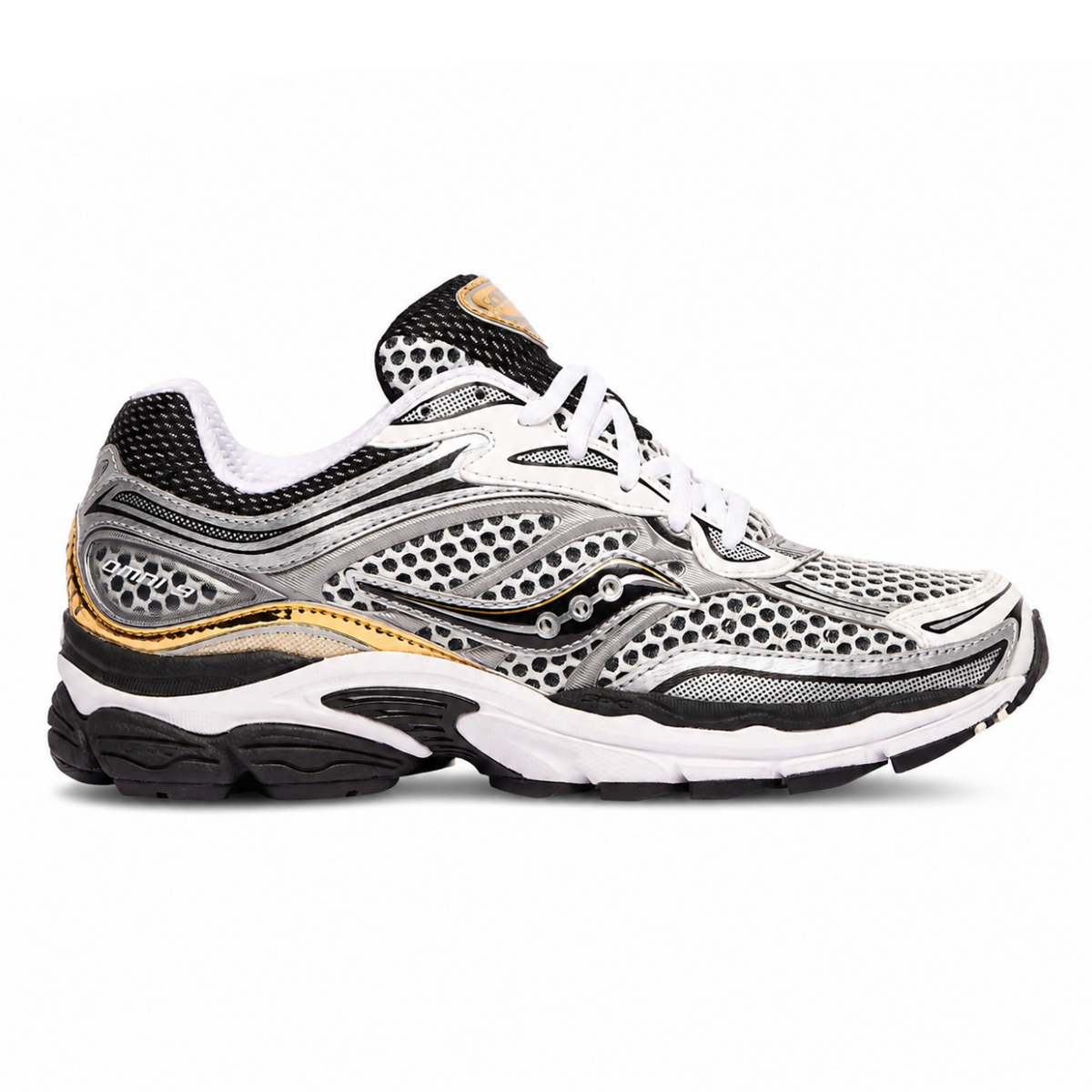 2026 New Arrival Saucony ProGrid Omni 9 'Silver Gold'