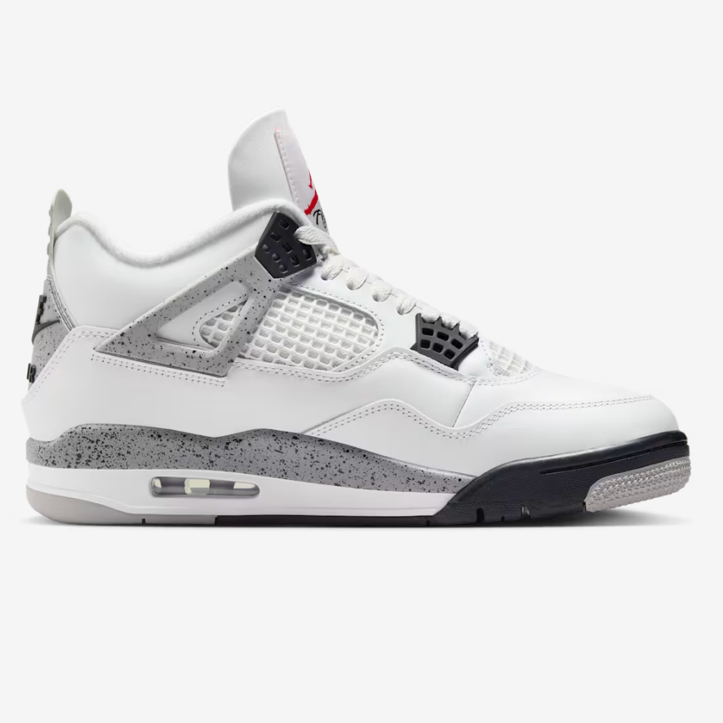 2026 New Arrival Jordan 4 Retro 'White Cement' (2026) (GS)