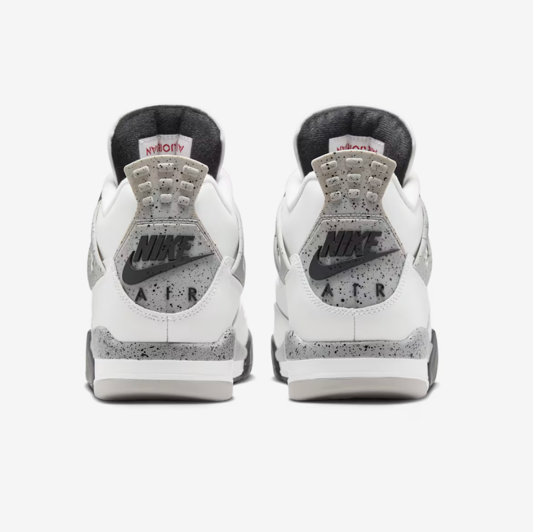2026 New Arrival Jordan 4 Retro 'White Cement' (2026) (GS)
