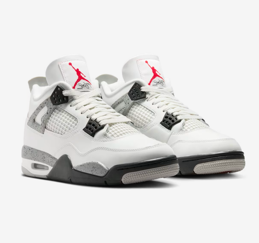 2026 New Arrival Jordan 4 Retro 'White Cement' (2026) (GS)