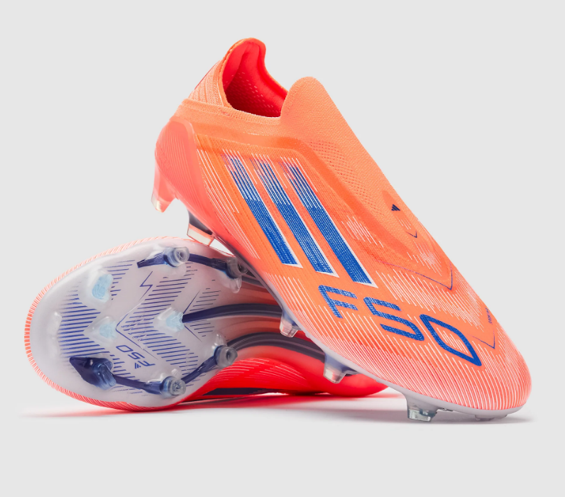 2026 New Arrival F50 Elite Laceless FG - Coral Blaze Pack