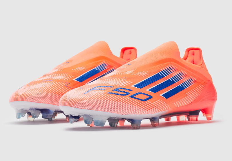 2026 New Arrival F50 Elite Laceless FG - Coral Blaze Pack