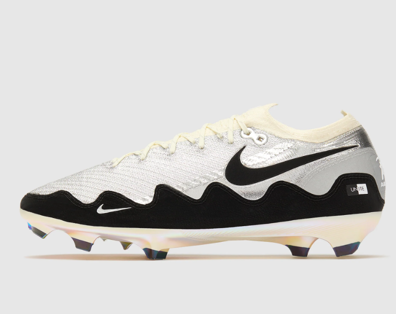 2026 New Arrival Mercurial Vapor 16 Elite x Patta FG - Special Edition Chrome/White/Black