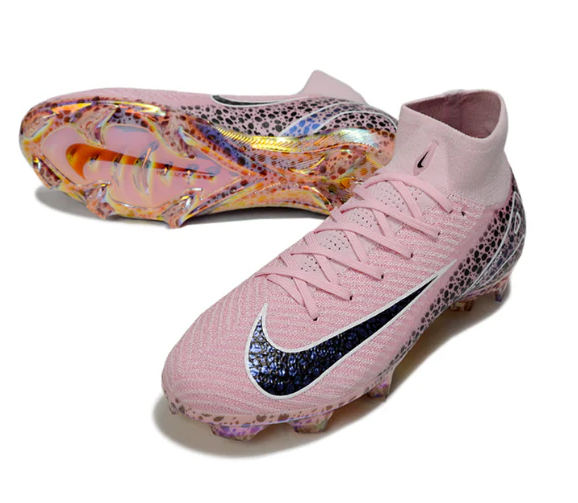 2026 New Arrival Mercurial Superfly 10 Elite FG Pink Leopard