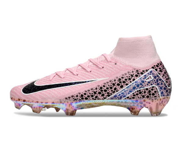 2026 New Arrival Mercurial Superfly 10 Elite FG Pink Leopard