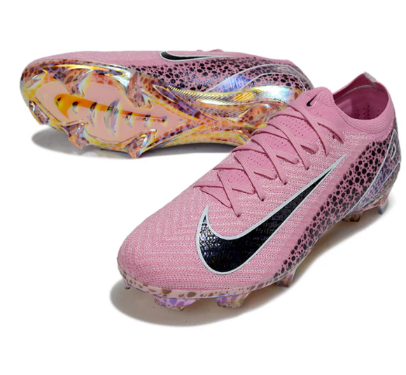 2026 New Arrival Mercurial Vapor 16 Elite FG Pink Leopard