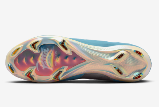 2026 New Arrival Mercurial Vapor 16 Elite x Patta FG - Special Edition Chrome/Aqua