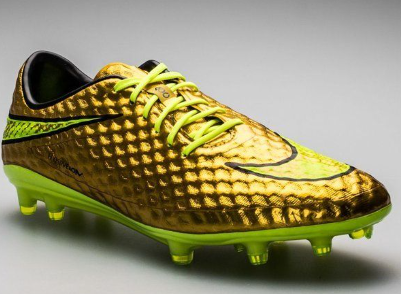 2026 New Arrival Hypervenom Phantom 1 Elite FG Neymar Gold/Yellow