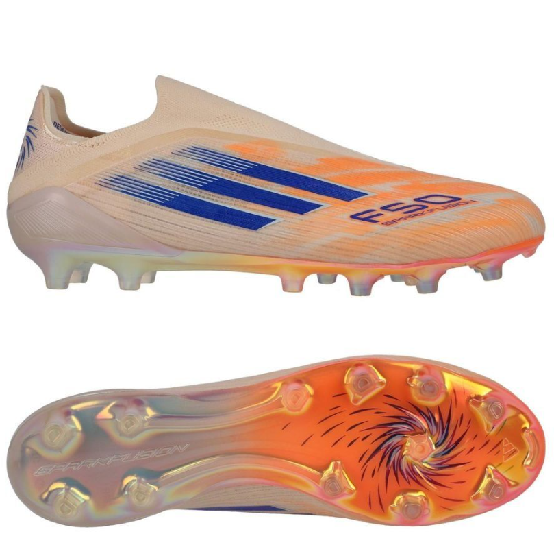 2026 New Arrival F50 Sparkfusion Elite Laceless FG Coral Blaze