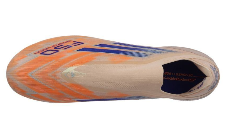 2026 New Arrival F50 Sparkfusion Elite Laceless FG Coral Blaze