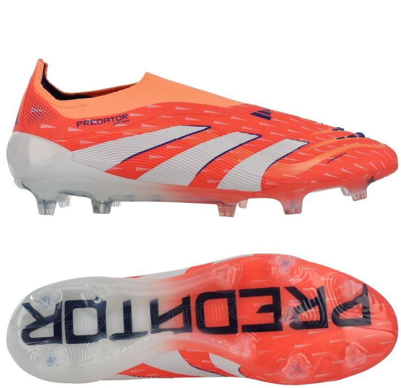 2026 New Arrival Predator Elite Laceless FG Coral Blaze