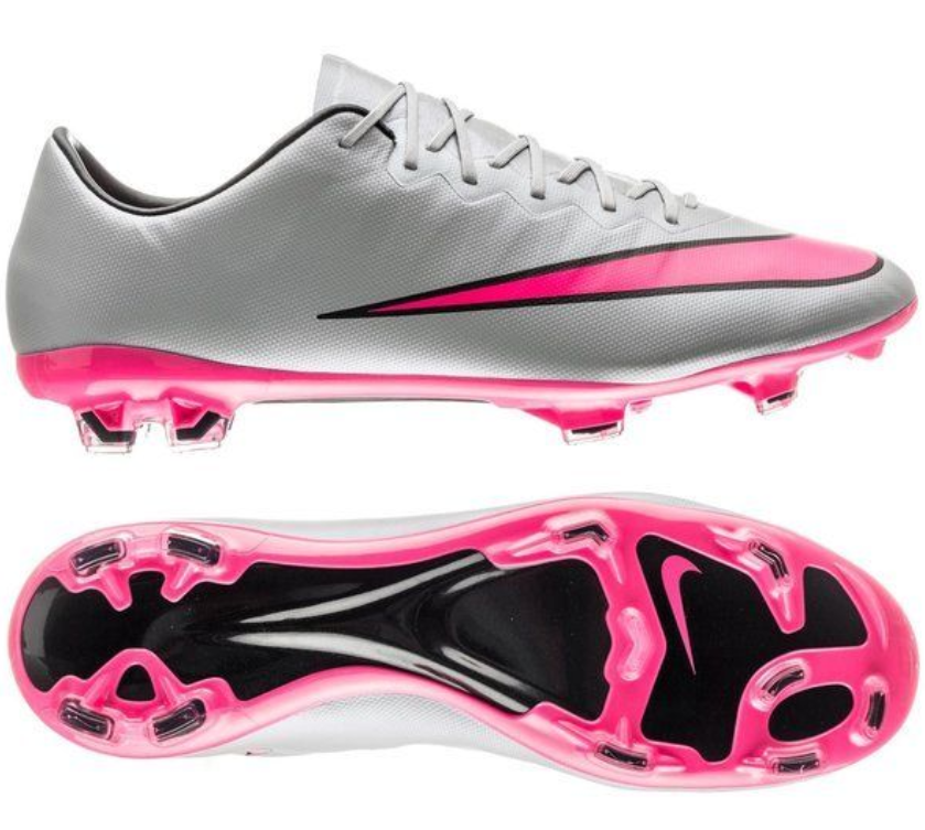 2026 New Arrival Mercurial Vapor 10 Silver/Pink
