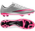 2026 New Arrival Mercurial Vapor 10 Silver/Pink