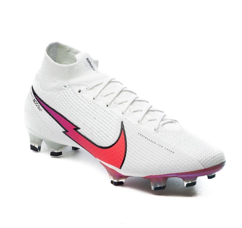 2026 New Arrival Mercurial Superfly 7 Elite FG White Crimson