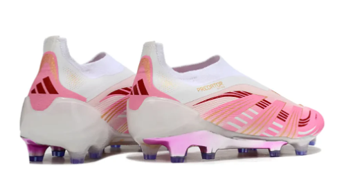 2026 New Arrival Predator Elite Laceless FG Pink Dream