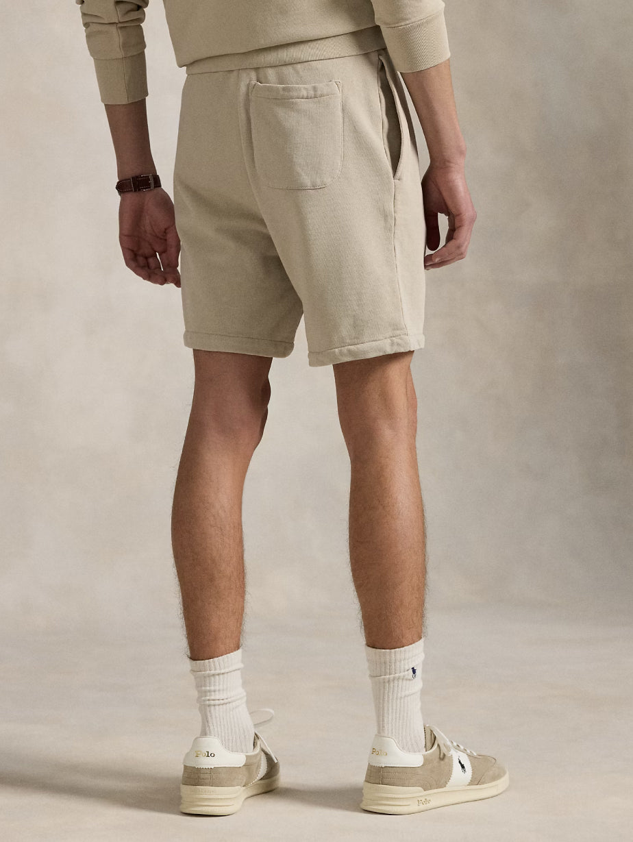 2026 New Arrival Shorts in Cotone Loopback Beige