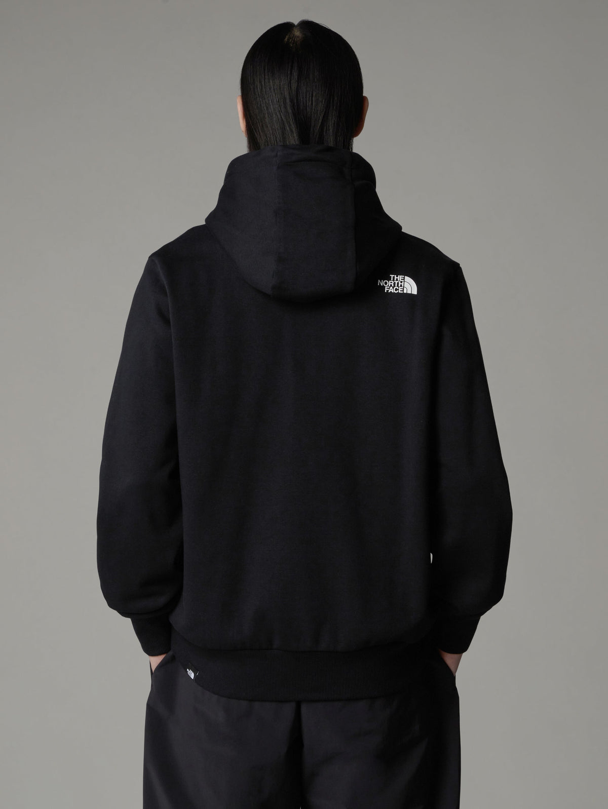 2026 New Arrival Felpa con Cappuccio e Cerniera Nero