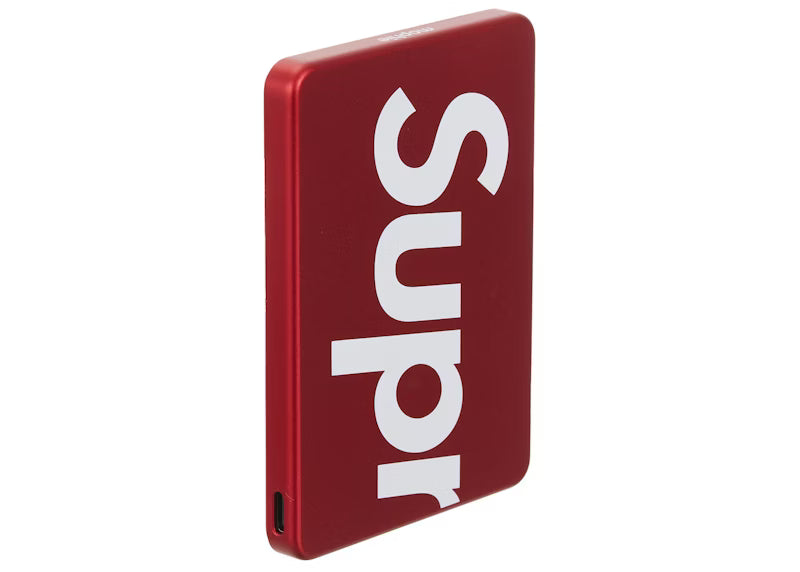 2026 New Arrival Supreme Mophie Qi2 Powerstation (SS26) 'Red'