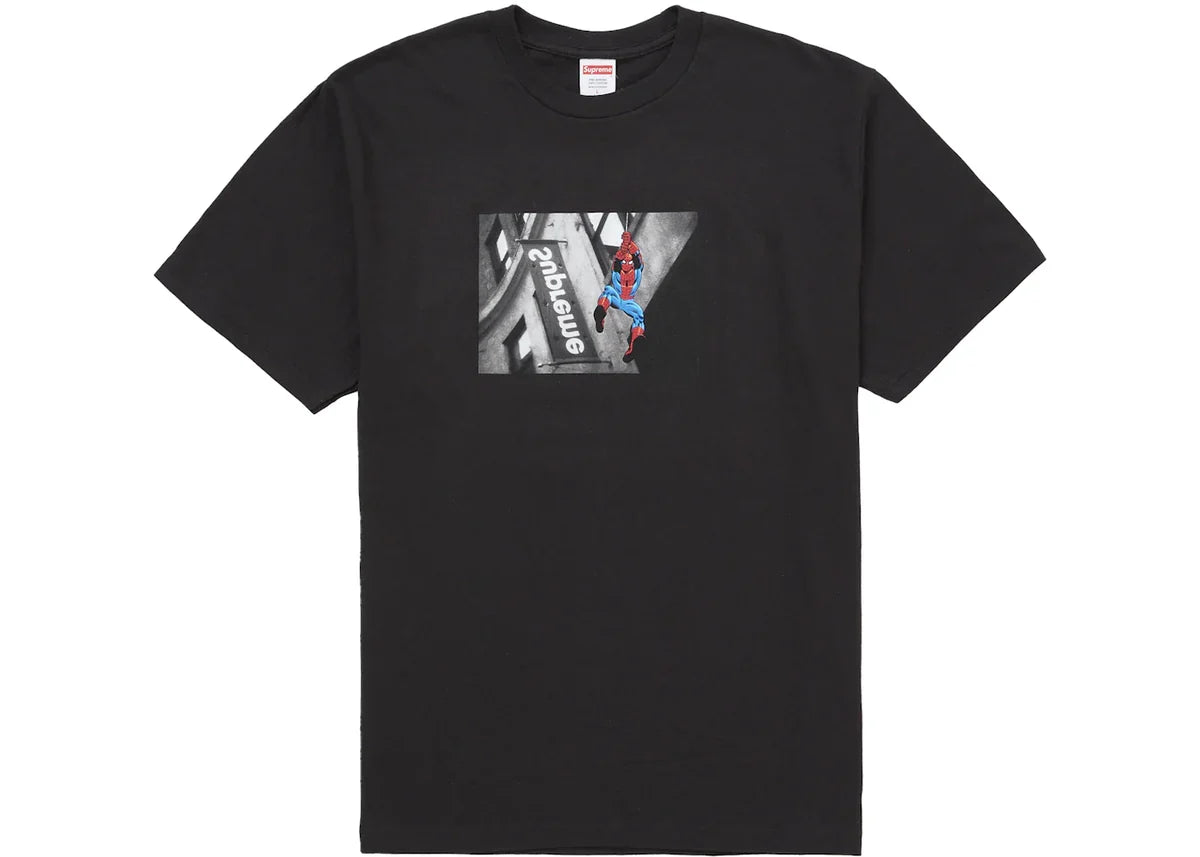 2026 New Arrival Supreme Spider-Man Tee (SS26) 'Black'