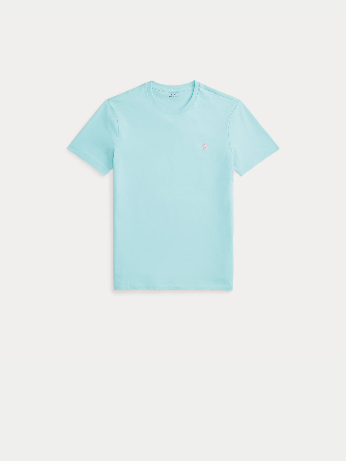2026 New Arrival T-shirt Girocollo Custom Slim Fit Acqua