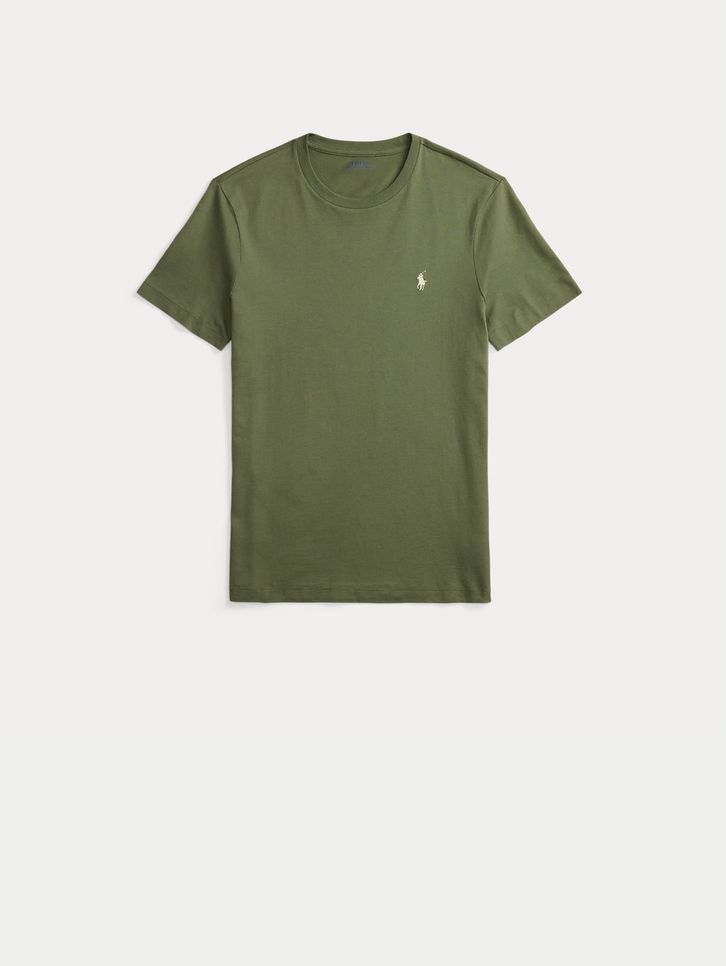 2026 New Arrival T-shirt Girocollo Custom Slim Fit Verde