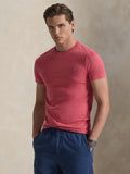 2026 New Arrival T-shirt Girocollo Custom Slim Fit Rosa
