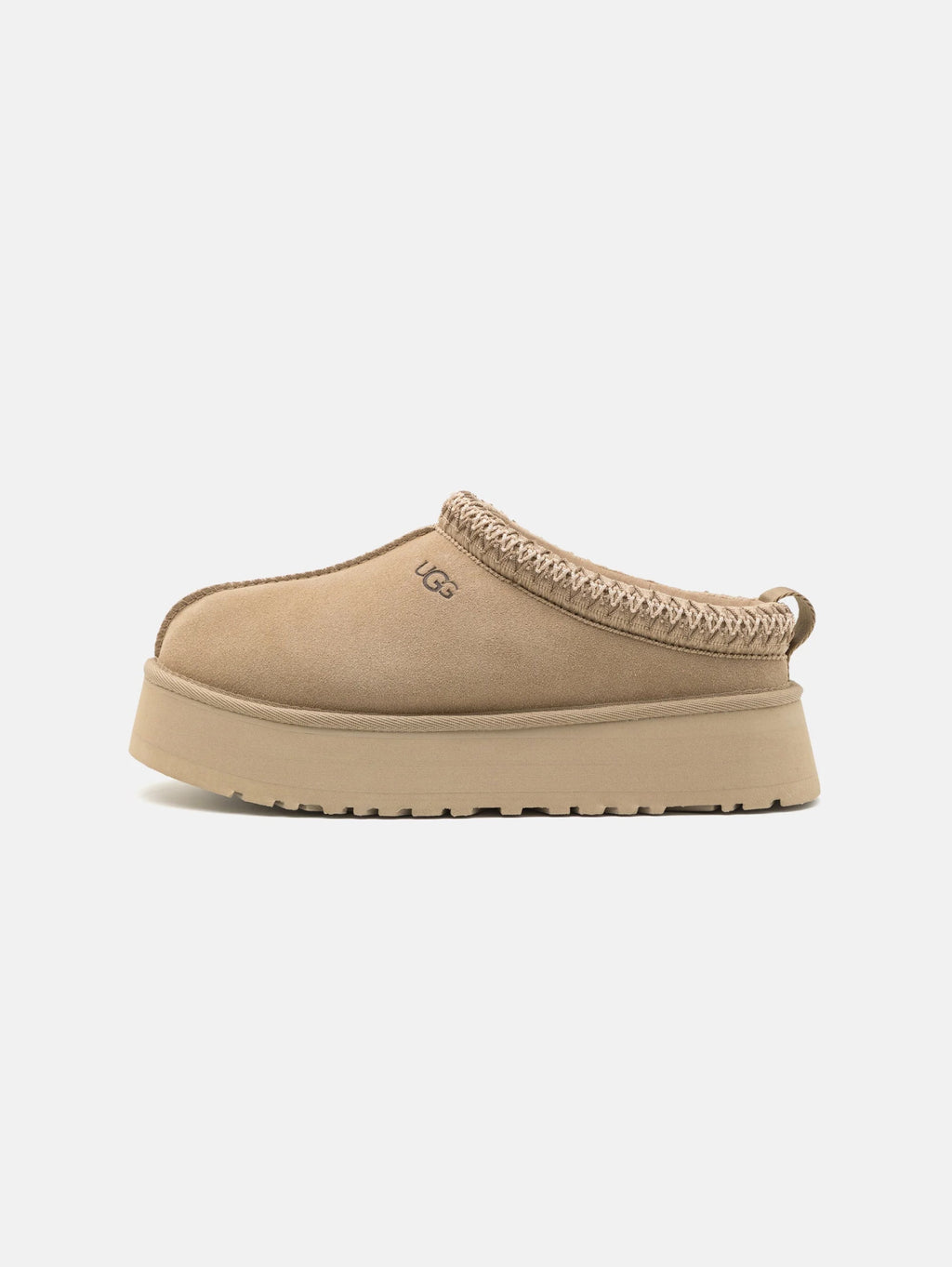 2026 New Arrival Ciabatte con Plateau Tazz Beige