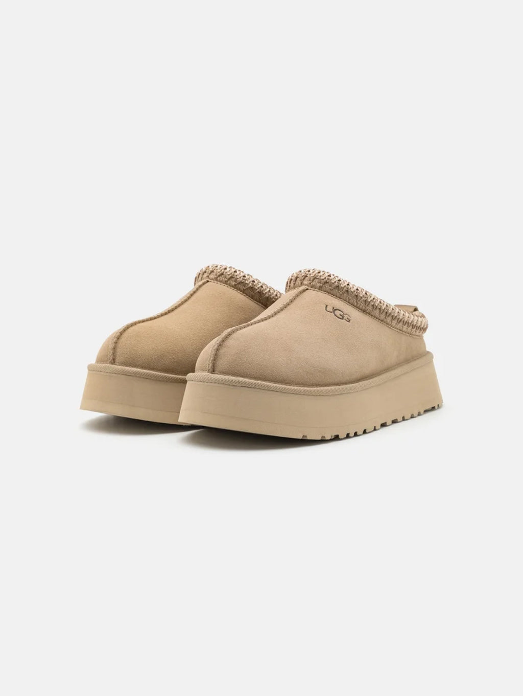 2026 New Arrival Ciabatte con Plateau Tazz Beige