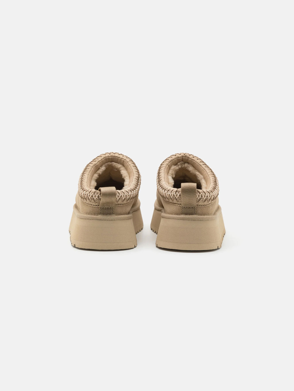 2026 New Arrival Ciabatte con Plateau Tazz Beige