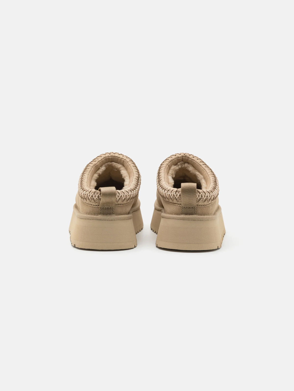 2026 New Arrival Ciabatte con Plateau Tazz Beige