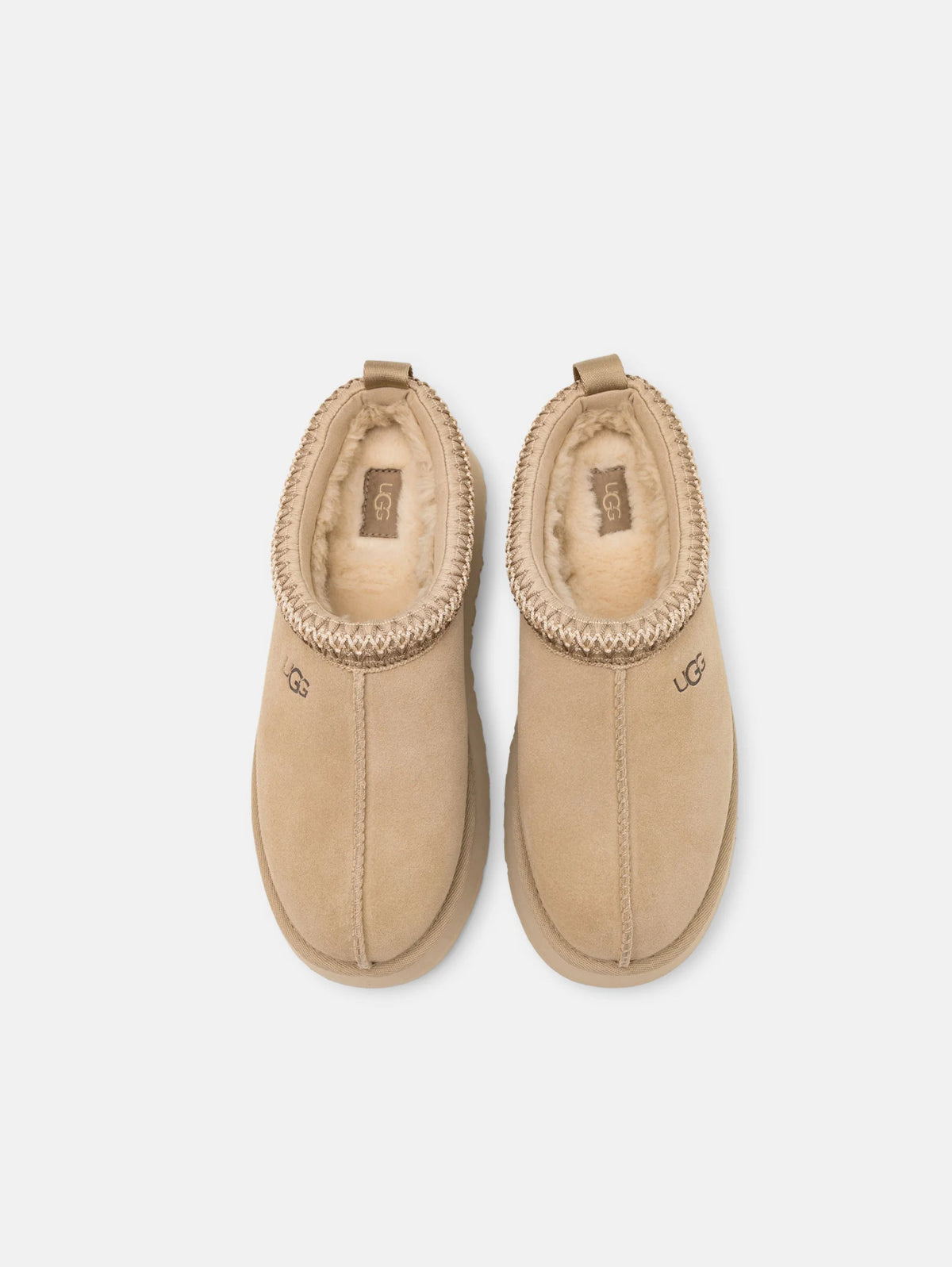 2026 New Arrival Ciabatte con Plateau Tazz Beige
